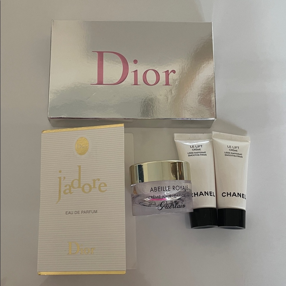 New Dior, Guerlain and Chanel Skincare and Fragrance Sample Set